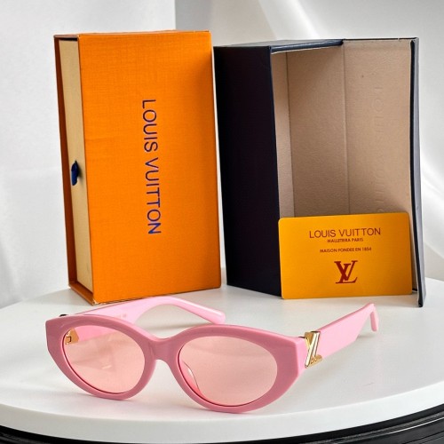 Louis Vuitton Sunglasses Luxury Brand Womens Sunglasses with Original Box  Z2107E