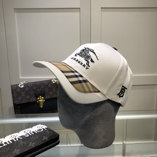 Burberry Womens Mens Cap Baseball Hat Luxury Brand with Original Box  