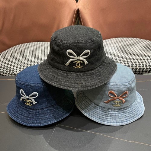 Chanel Womens Hats Luxury Brand Bucket Hat with Original Box  