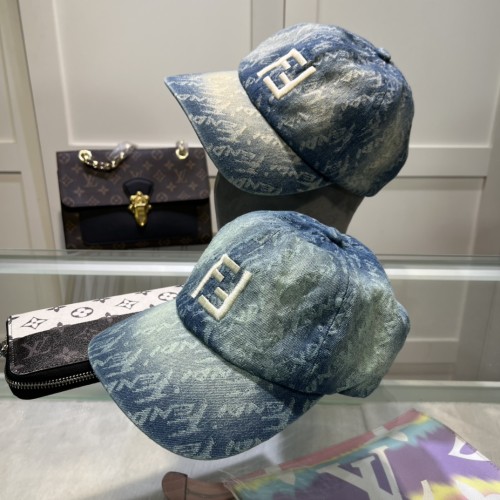 Fendi Men Womens Hat Luxury Brand Design Fendi Baseball Cap with Original Box  