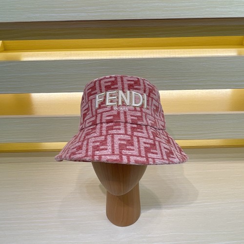 Fendi Men Womens Bucket Hat Luxury Brand Design Fendi Cap with Original Box  