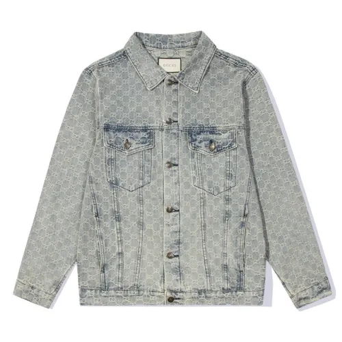 Gucci Men Womens Jackets Coat Luxury Brand Mens Denim Jacket Top Quality   