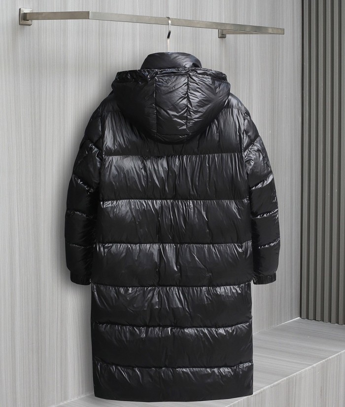 Moncler Womens Down Jacket Hanoverian Womens Long Coats Luxury Brand Fashion Design 90 Filled