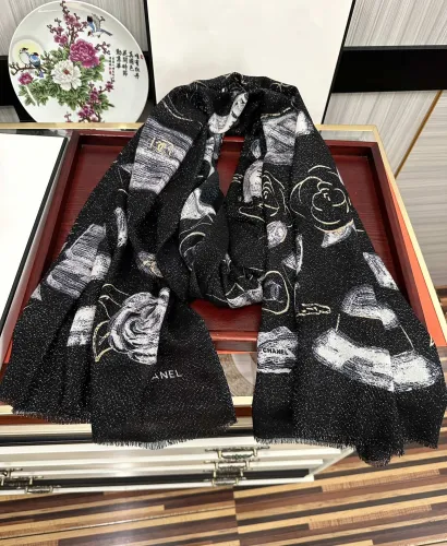 Chanel Scarves Womens Fashion Scarf 030