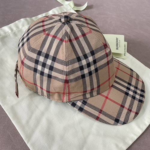 Burberry Womens Mens Cap Baseball Hat Luxury Brand with Original Box  