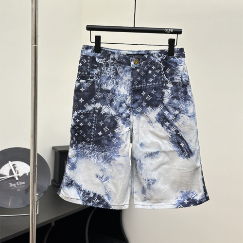 Louis Vuitton Luxury Brand Women Mens Pant Short Jeans   