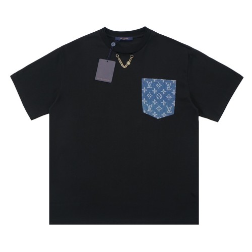 Louis Vuitton Luxury Brand Men Womens Short Sleeve T-Shirt   