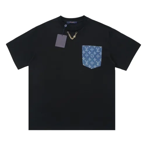 Louis Vuitton Luxury Brand Men Womens Short Sleeve T-Shirt   