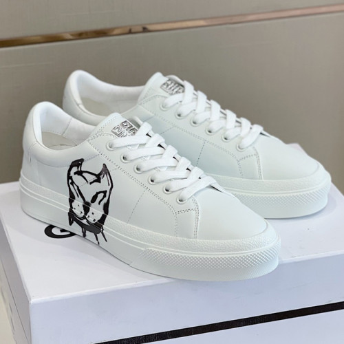 Givenchy Men Shoes Fashion Type Luxury Brand GIVENCHY SNEAKERS IN LEATHER with Original Box