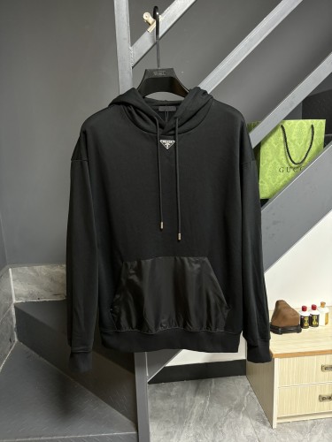 Prada Women Mens Sweatshirt Luxury Brand Mens Hoodie   