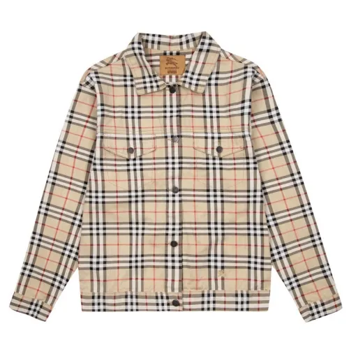 Burberry x Supreme Men Womens Coat Luxury Brand Mens Jacket Top Quality B989