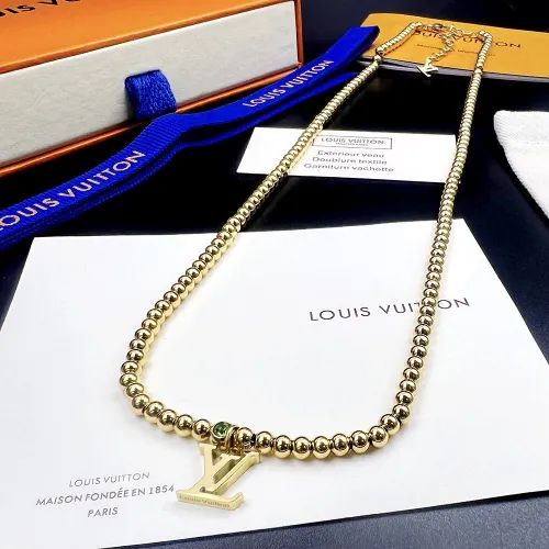 Louis Vuitton Luxury Men Womens Necklace Nano Beads Necklace M00730