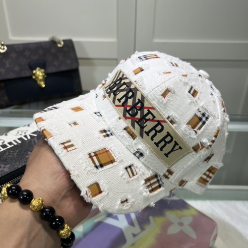 Burberry Womens Mens Cap Baseball Hat Luxury Brand with Original Box  