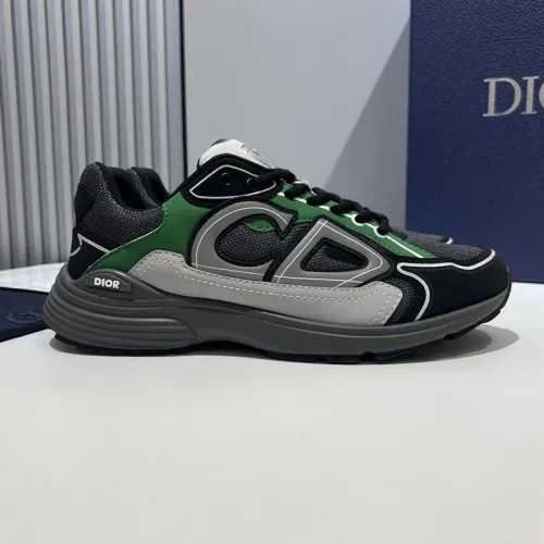 Dior Mens Shoes Sneakers Luxury Brand B30 SNEAKER Mesh and Technical Fabric 3SN279ZND_H000 with Original Box Whatsapp 