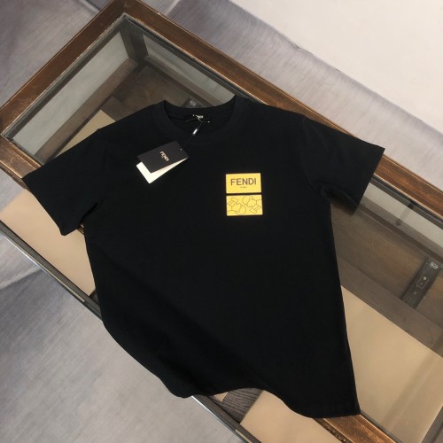 Fendi Luxury Brand Women Mens Short Sleeve T-Shirt   
