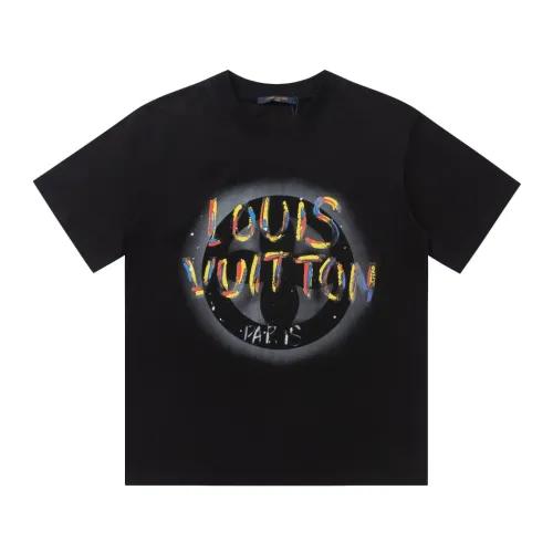 Louis Vuitton Luxury Brand Men Womens Short Sleeve T-Shirt   