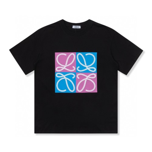 Loewe Luxury Brand Men Womens Short Sleeve T-Shirt   