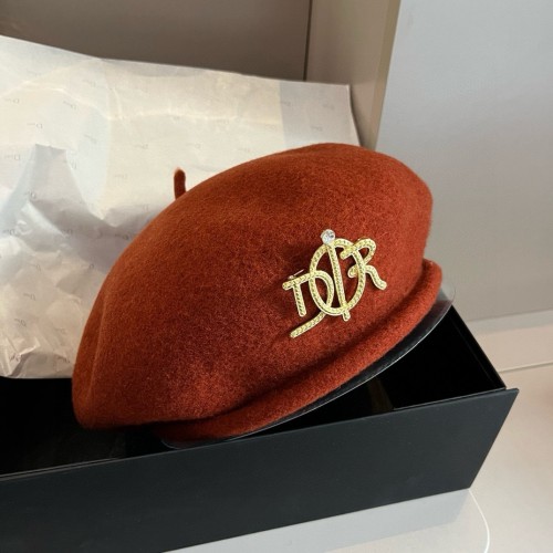 Dior Womens Beret Hat Luxury Brand Design Dior Cap with Original Box  