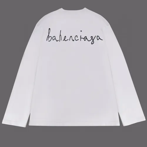 Balenciaga Luxury Brand Women Mens Long Sleeve T-Shirt   