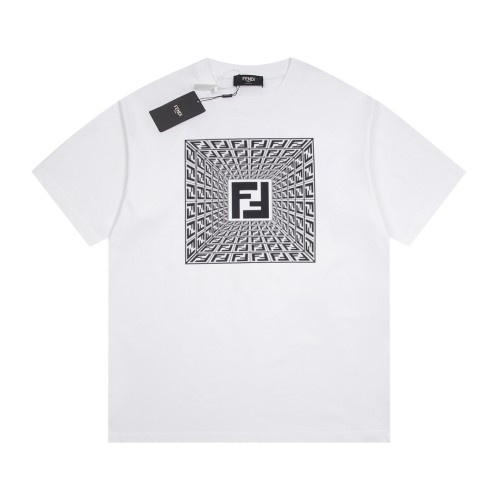 Fendi Luxury Brand Women Mens Short Sleeve T-Shirt   