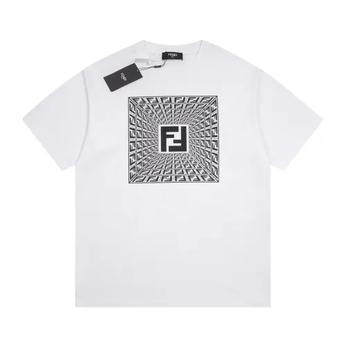 Fendi Luxury Brand Women Mens Short Sleeve T-Shirt   
