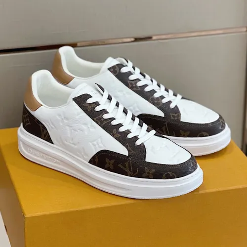 Louis Vuitton Men Shoes Fashion Sneakers RIVOLI Beverly Hills SNEAKER Luxury Brand Casual Shoes with Original Box