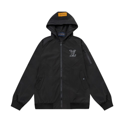 Louis Vuitton Men Womens Hoodie Jacket Luxury Brand Mens Jackets Top Quality   