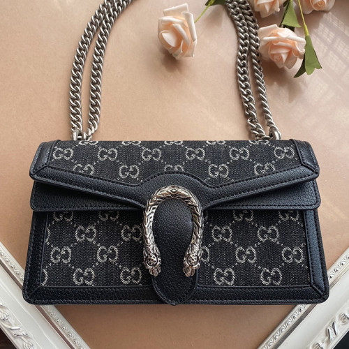 Gucci Womens Bags Crossbody Shoulder Messenger Bags Luxury Brand Dionysus GG small shoulder bag 499623 UN3BN 1274 with Original Box