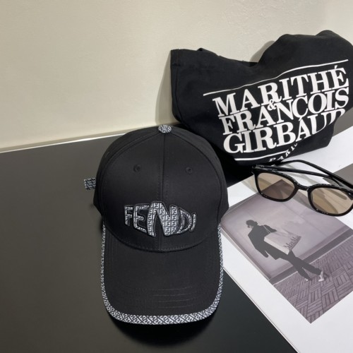 Fendi Men Womens Baseball Hat Luxury Brand Design Fendi Cap with Original Box  