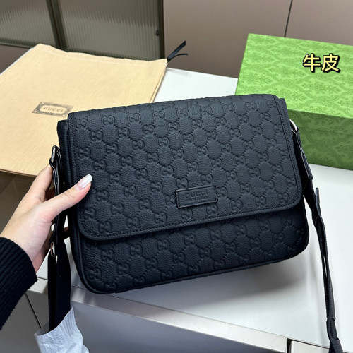 Gucci Mens Bags Crossbody Shoulder Messenger Bags Luxury Brand GG cross-body bag in black GG Supreme 792124 FADJA 1042 with Original Box  