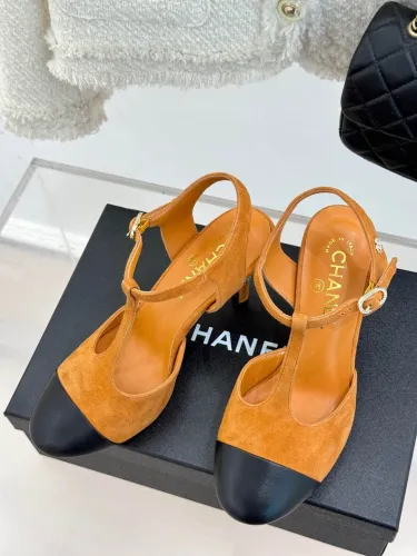 Chanel Womens Shoes Pumps 8.5cm Heel Fashion Sandals Summer Design Luxury Brand Design with Original Box whatsapp 