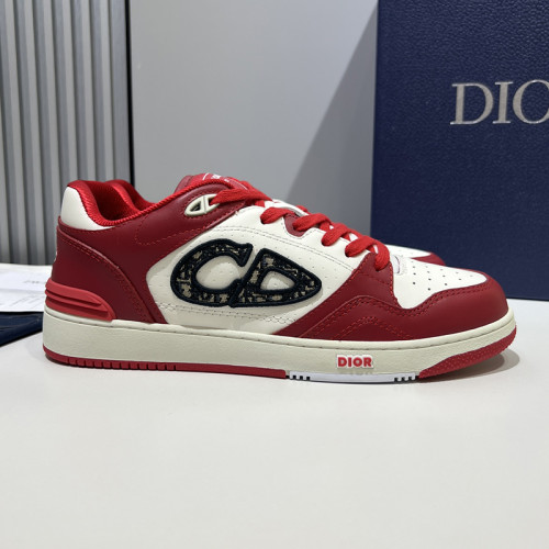 Dior Mens Shoes Sneakers Luxury Brand Breathable Design B57 LOW-TOP SNEAKER Smooth Calfskin with Dior Oblique Jacquard with Original Box  