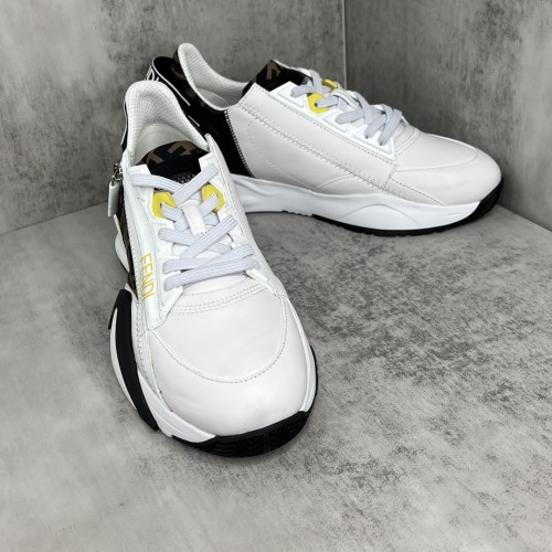 Fendi Mens Shoes Fashion Sneakers Luxury Brand Casual Fendi Flow Low-Top Sneakers Shoes for Men with Original Box Whatsapp 