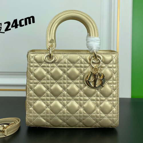 Dior Womens Bags Handbags Luxury Fashion MINI LADY DIOR BAG M0505OWCB_M323 with Original Box  