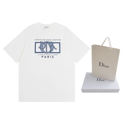 Doir Luxury Brand Women Mens Short Sleeve T-Shirt   