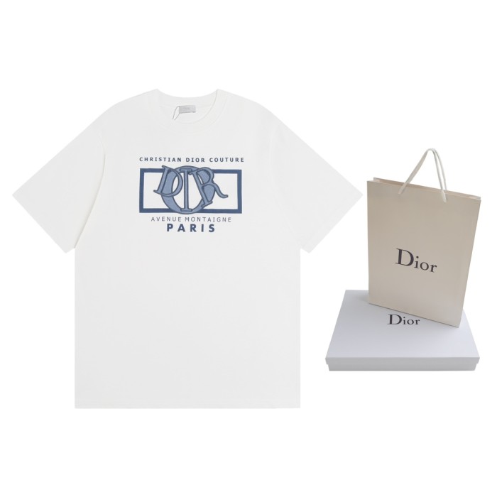Doir Luxury Brand Women Mens Short Sleeve T-Shirt   