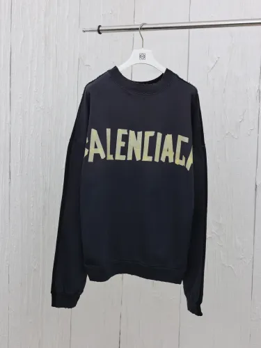 Balenciaga Womens Mens Long Sleeve Sweatshirt Luxury Brand Mens Sweatshirts   