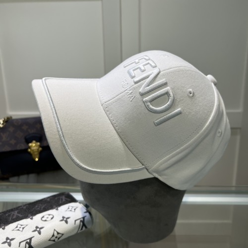 Fendi Men Womens Baseball Hat Luxury Brand Design Fendi Cap with Original Box  