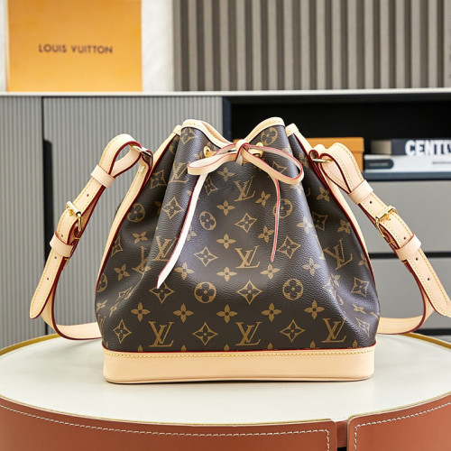 Louis Vuitton Womens Bag Shoulder Bags Luxury Brand Petit Noé M46984   