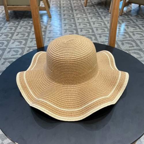 Chanel Womens Hats Luxury Brand Straw Hat with Original Box  