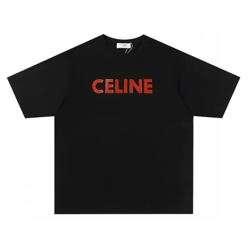 Celine Luxury Brand Women Mens Short Sleeve T-Shirt   