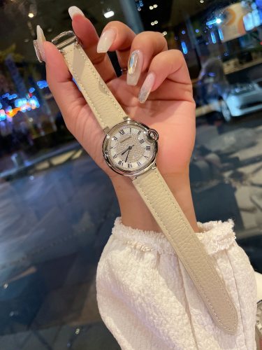 Cartier Womens Watch Luxury Brand Design Fashion Type with Original Box