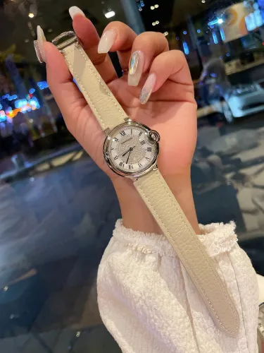 Cartier Womens Watch Luxury Brand Design Fashion Type with Original Box