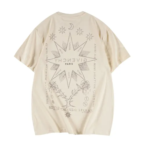Givenchy Womens Mens Short Sleeve T-Shirt Luxury Brand GIVENCHY Reverse t-shirt in cotton with Tarot print   