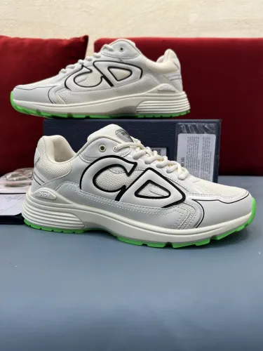 Dior Mens Shoes Sneakers Luxury Brand B30 SNEAKER Mesh and Technical Fabric 3SN279ZND_H000 with Original Box Whatsapp 