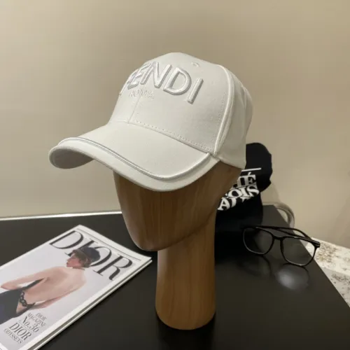 Fendi Men Womens Baseball Hat Luxury Brand Design Fendi Cap with Original Box  