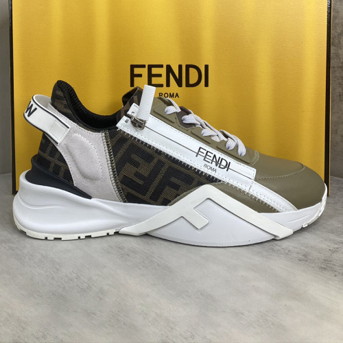 Fendi Mens Shoes Fashion Sneakers Luxury Brand Casual Fendi Flow Low-Top Sneakers Shoes for Men with Original Box Whatsapp 