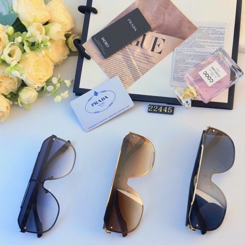 Prada Sunglasses Luxury Brand Men Womens Sunglasses with Original Box  
