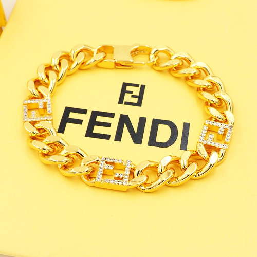 Fendi Luxury Men Womens Bracelet with Original Box