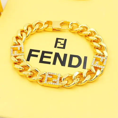 Fendi Luxury Men Womens Bracelet with Original Box